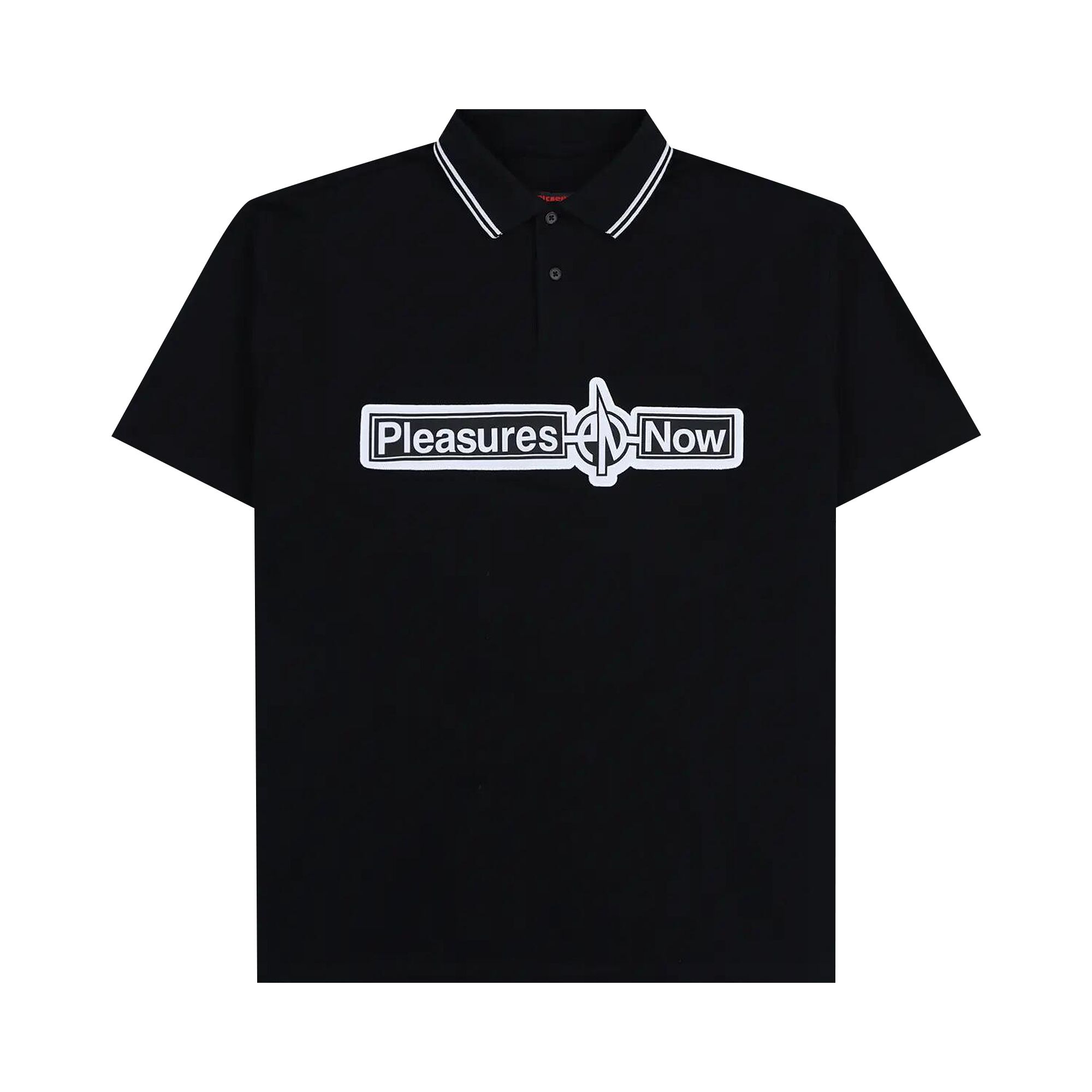 Pleasures Boxy Polo 'Black' | Men's Size XL