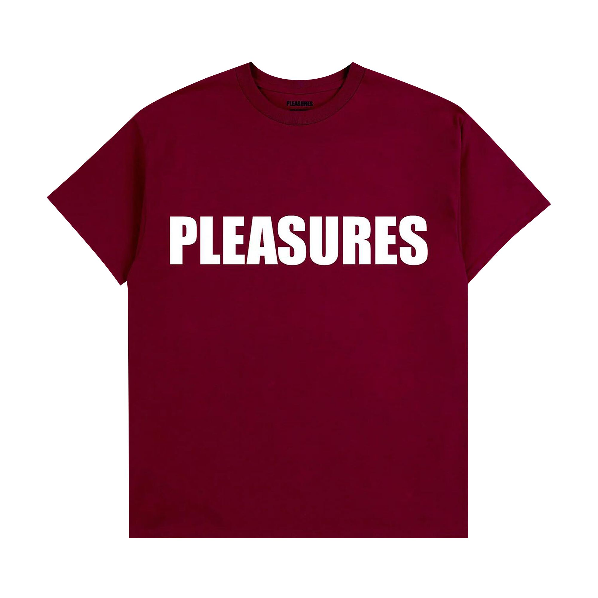 Pleasures Security T-Shirt 'Burgundy' | Red | Men's Size S