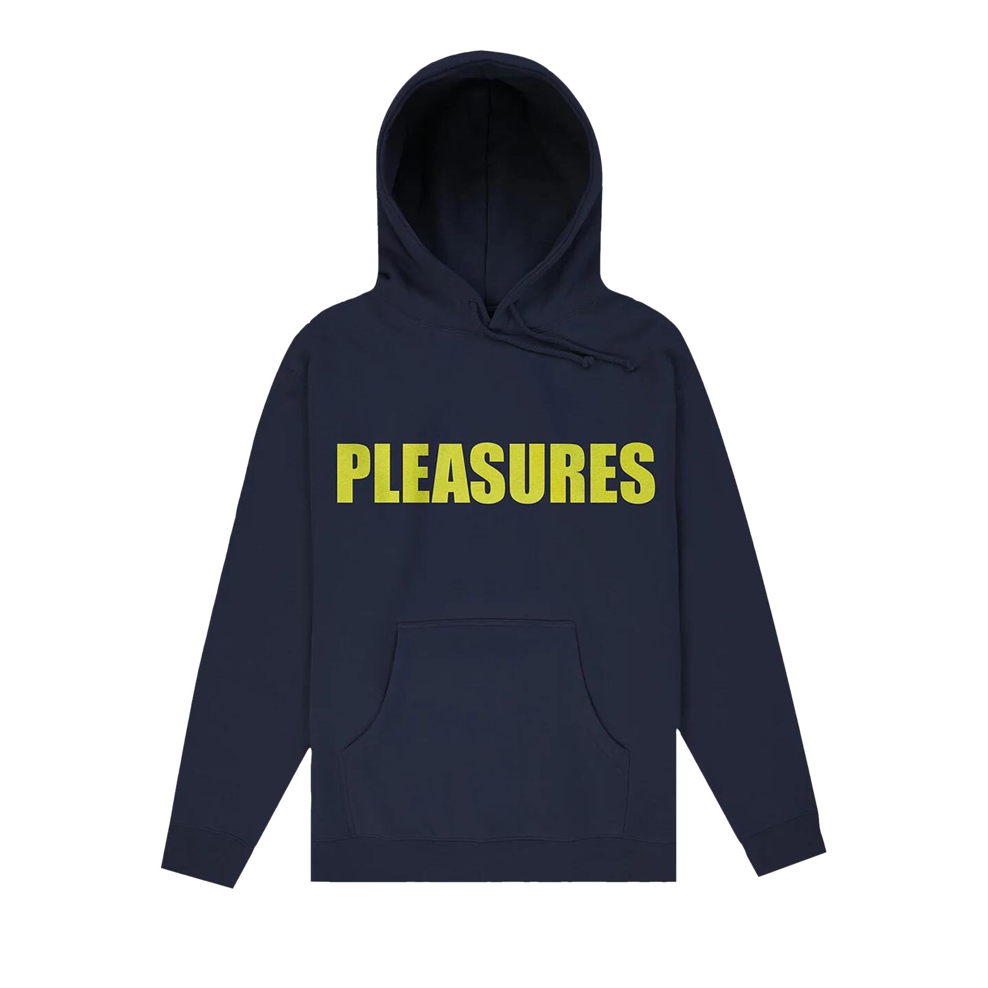 Pleasures Security Hoodie 'Navy' | Blue | Men's Size L