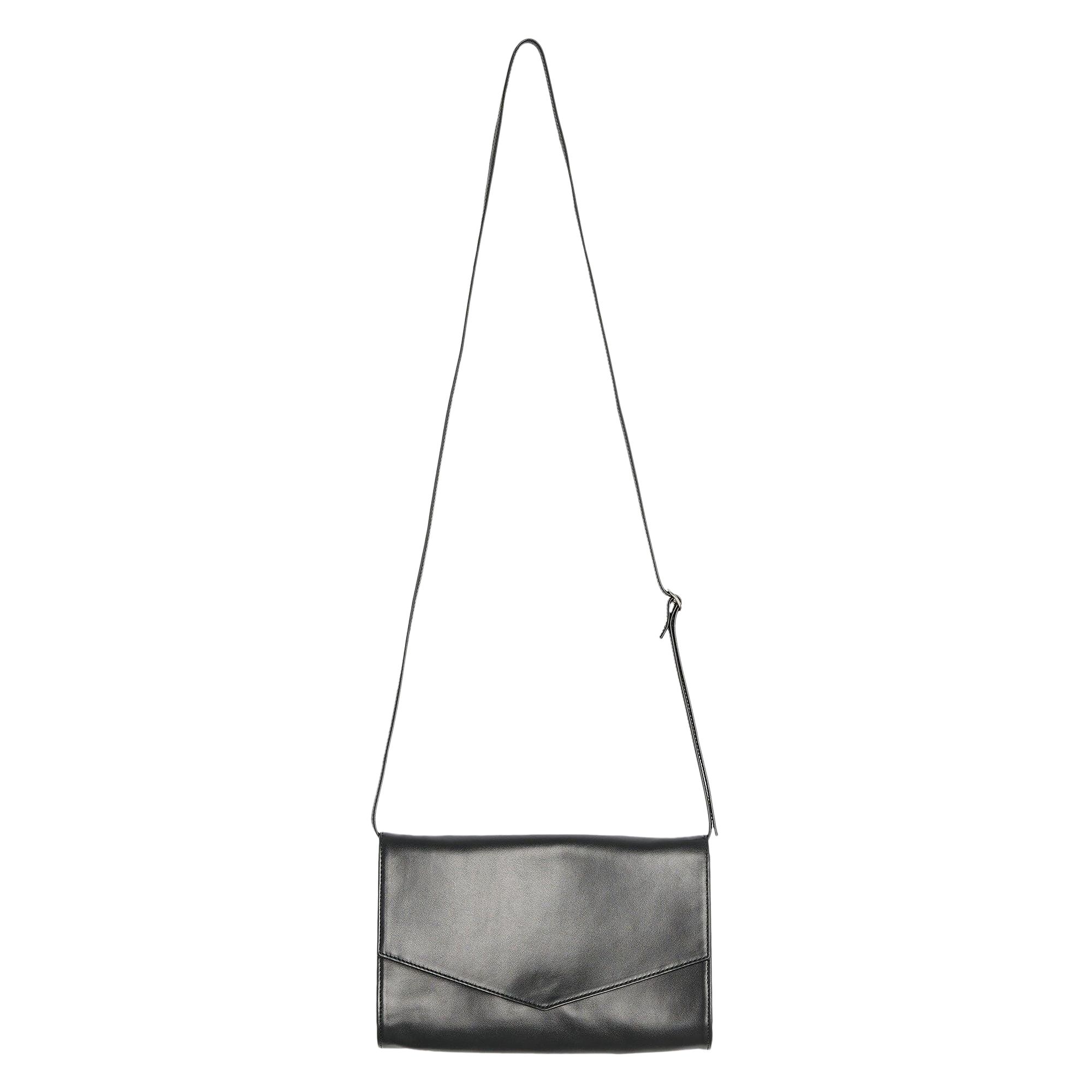 Pre-owned Y's Clutch Bag With Clasp 'black'