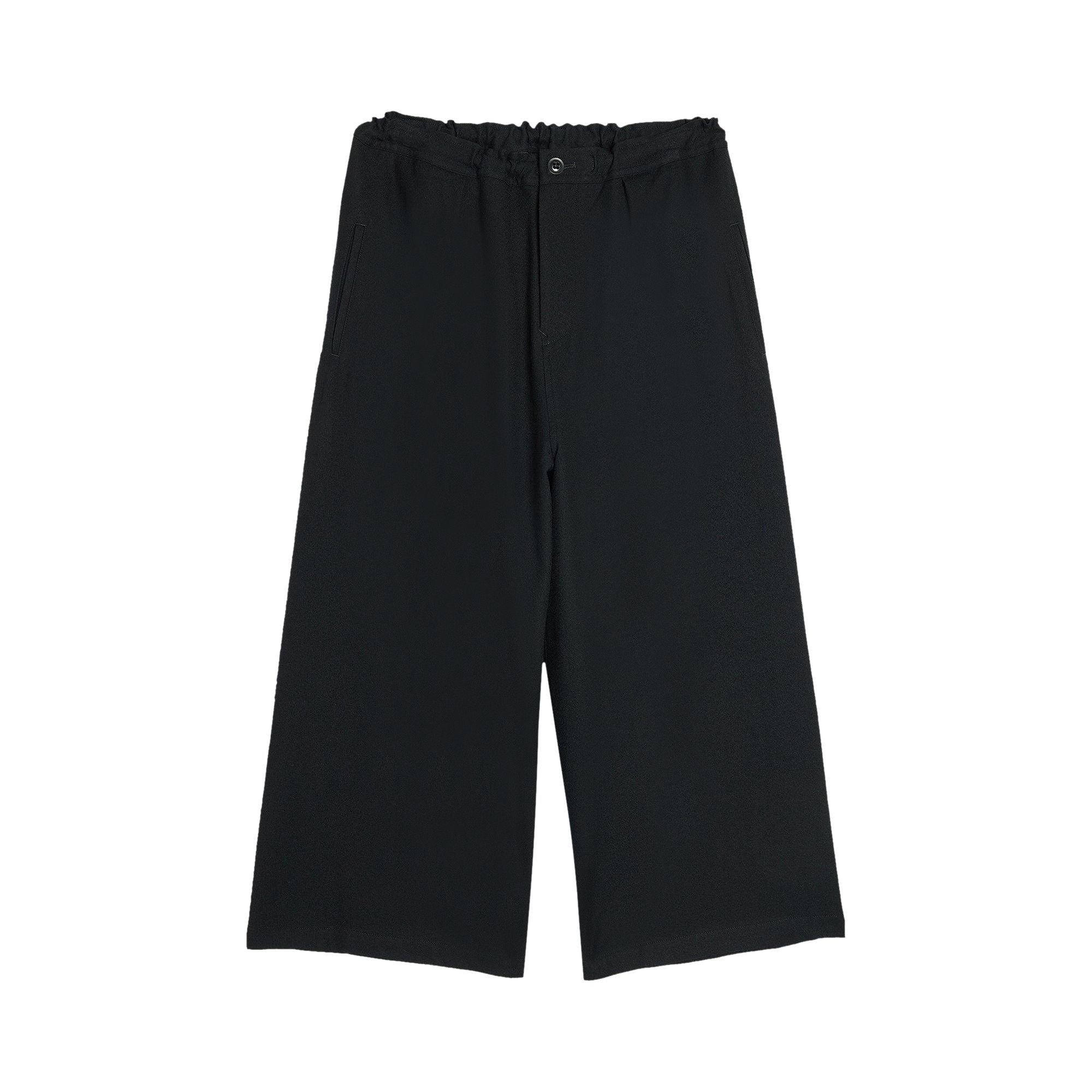 Pre-owned Y's Front Tuck Wide Pant 'black' | Women's Size 1