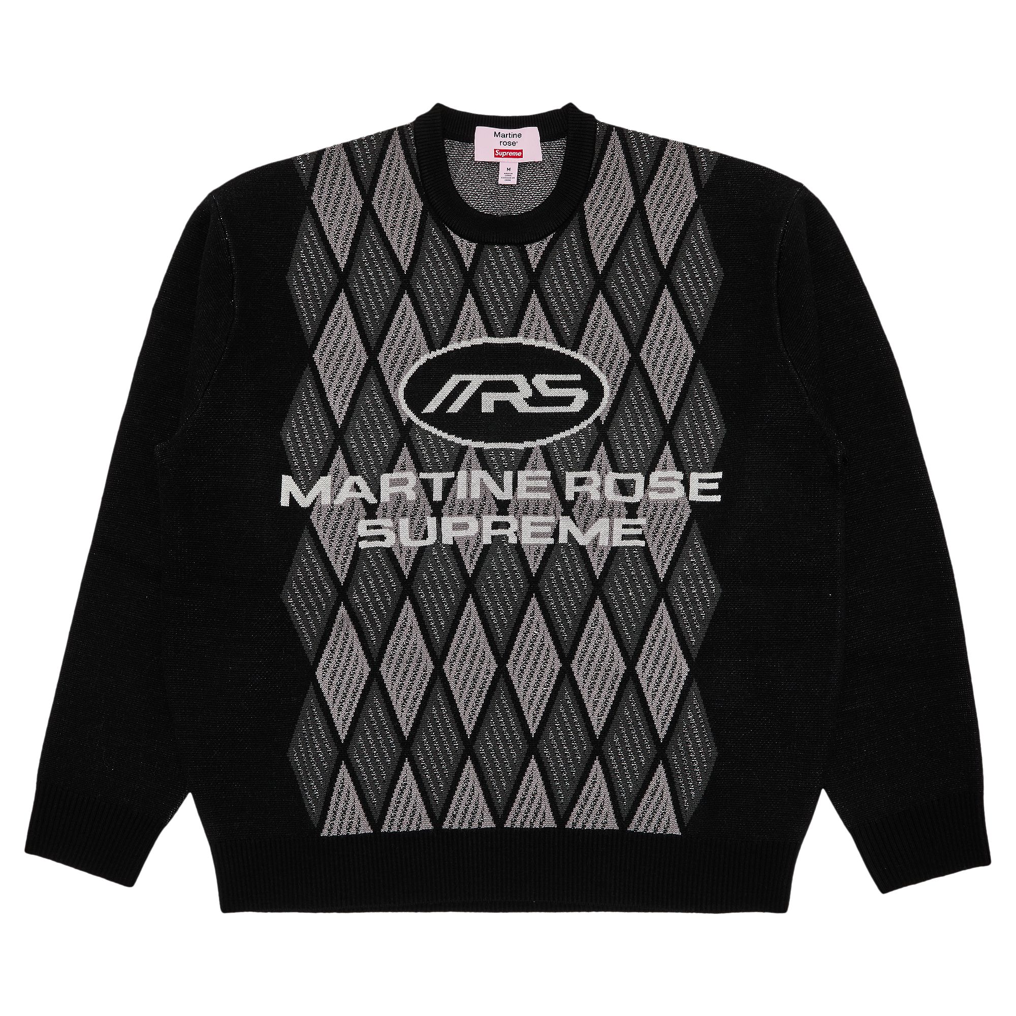 Supreme x Martine Rose Sweater 'Black' | Men's Size S