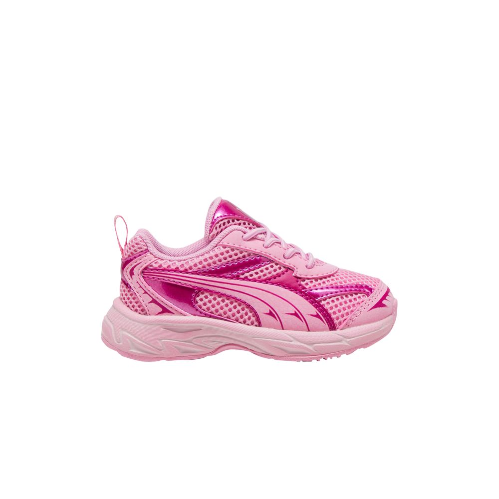 Pre-owned Puma Morphic Toddler 'mystery Garden' | Pink | Infant Size 10