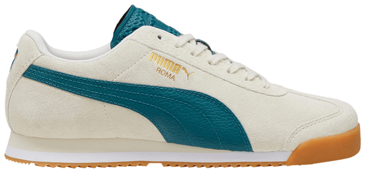 Puma Roma Suede Alpine Snow Cold Green