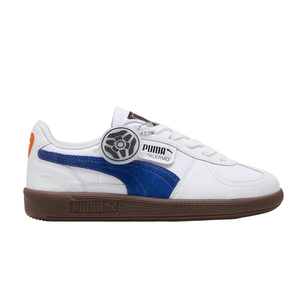 Pre-owned Puma Rocket League X Palermo Big Kid 'champions Road' | White | Kid's Size 6