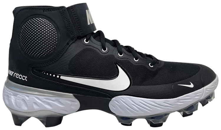 Nike Alpha Huarache Elite 3 Mid MCS Black White