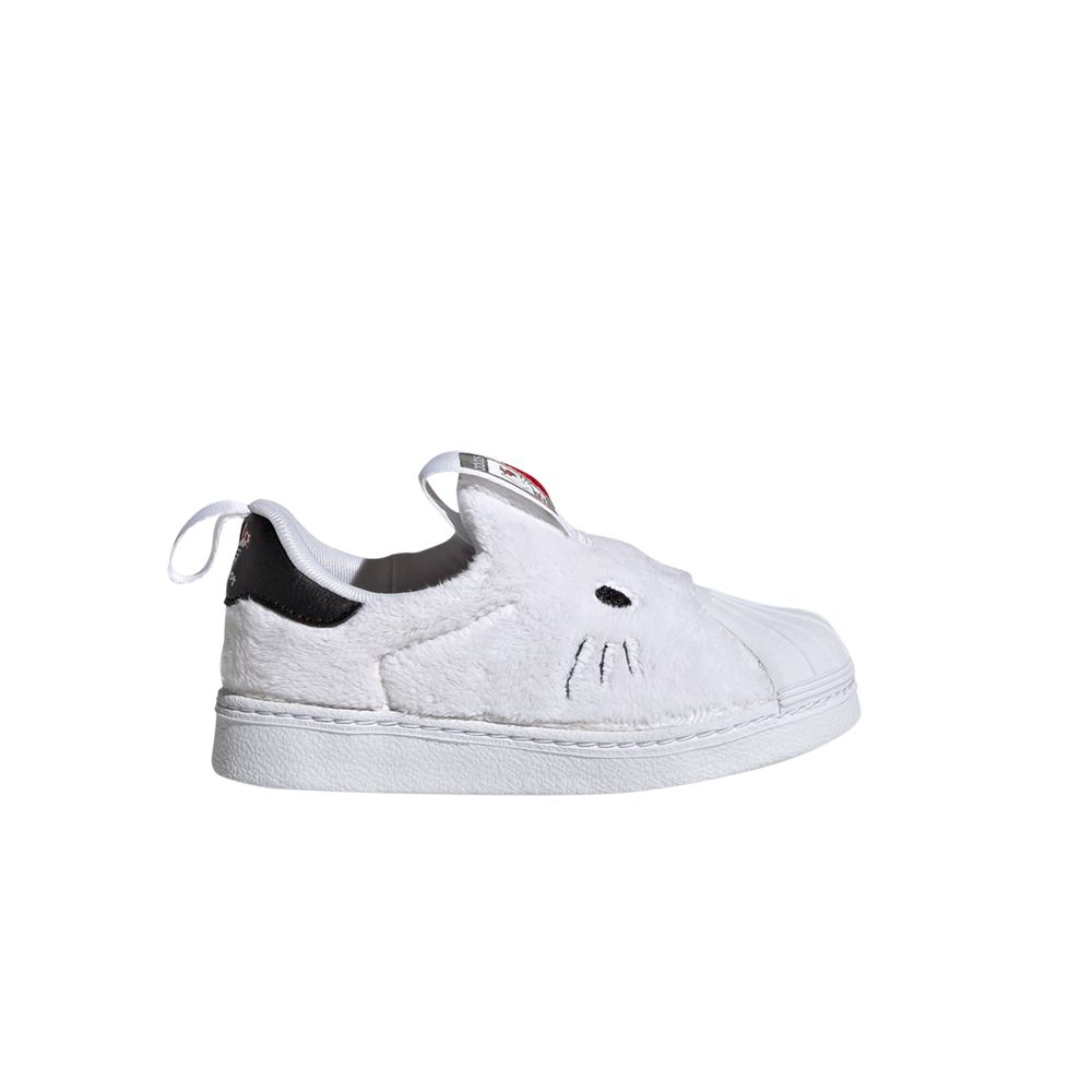Pre-owned Adidas Originals Adidas Hello Kitty X Superstar 360 I 'hello Kitty Face' | White | Infant Size 5