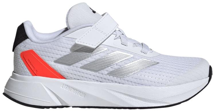 Adidas Duramo SL K White Silver Metallic Red