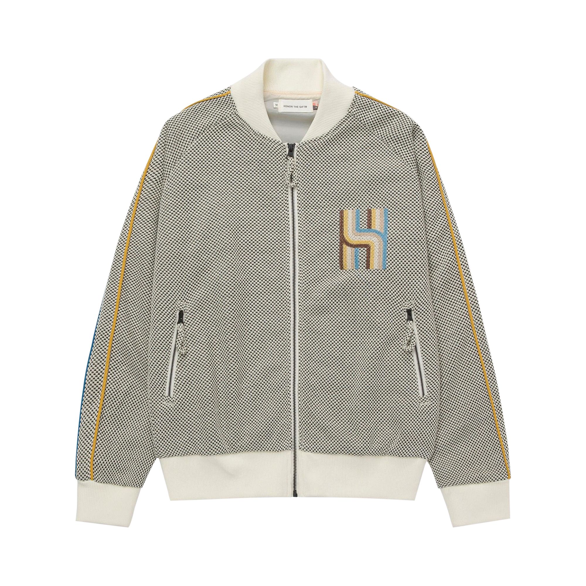 Pre-owned Honor The Gift Novelty Track Jacket 'cream' | Men's Size Xxl In Beige