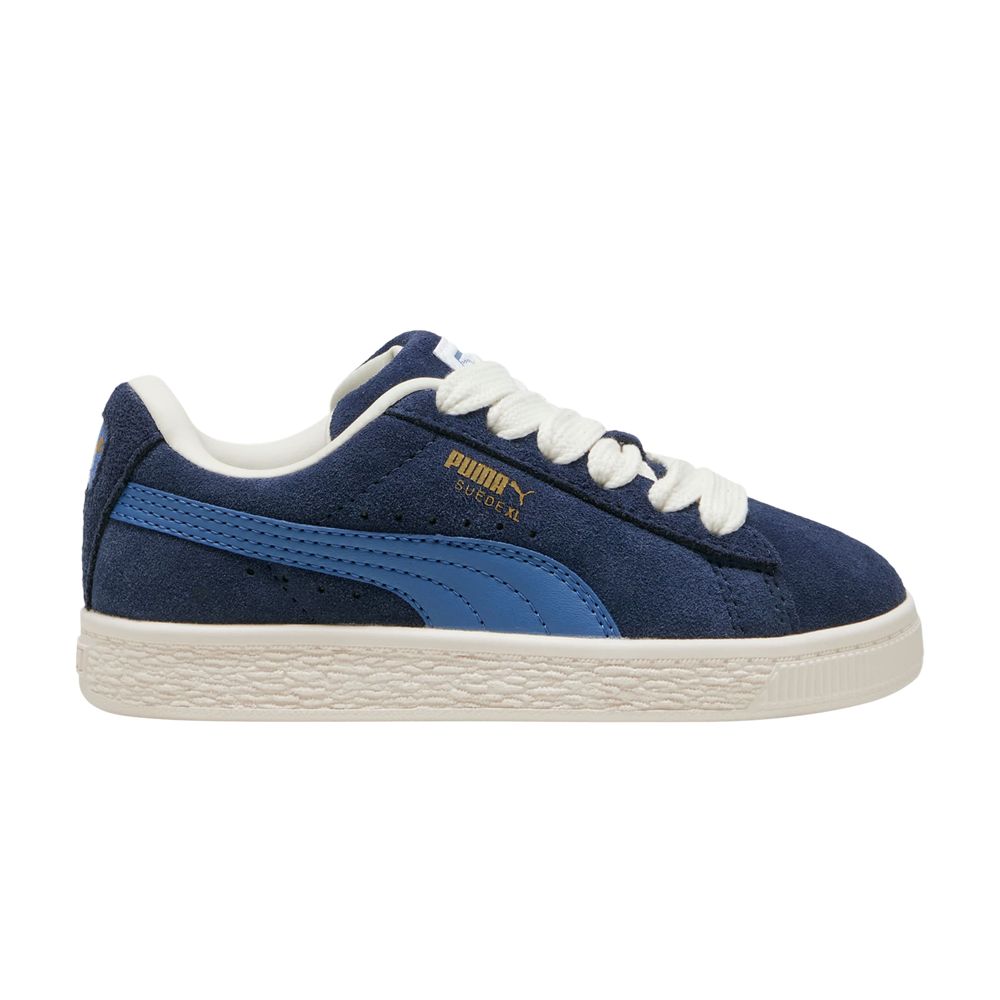 Pre-owned Puma Suede Xl Little Kid 'club Navy Blue Horizon' | Kid's Size 12.5
