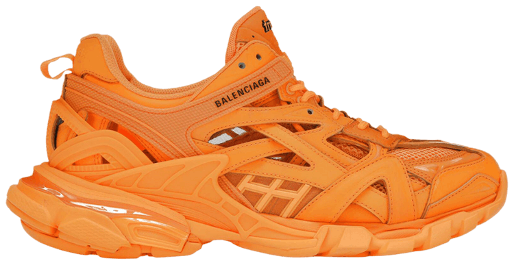 Balenciaga track sneaker orange on sale