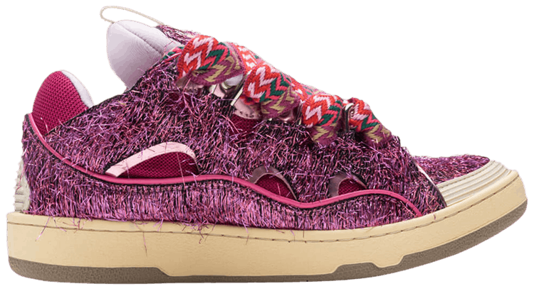 Buy Lanvin Curb Sneakers 'Confetti - Fluo Pink' - FM SKRK11 LUSH