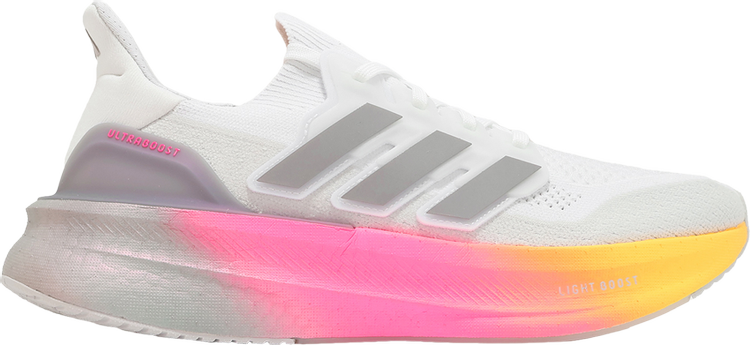 UltraBoost 5 White Lucid Pink