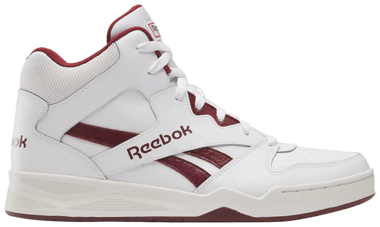 Reebok Royal BB4500 High 2 White Rich Maroon