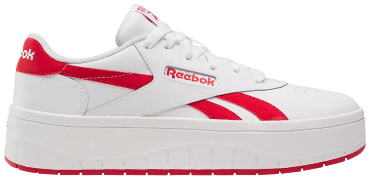 Reebok Wmns Court Advance Surge White Red