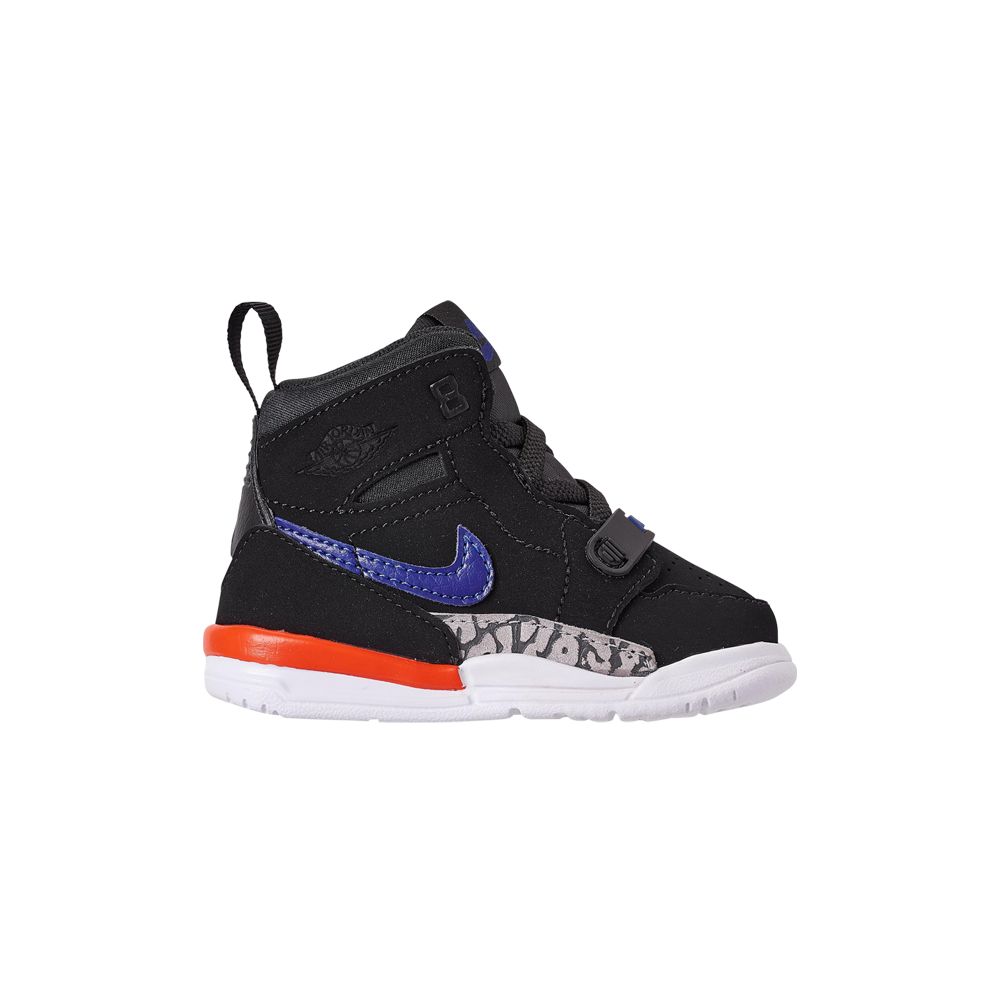Jordan Legacy 312 TD 'Knicks' | Black | Infant Size 4 - AT4055-048