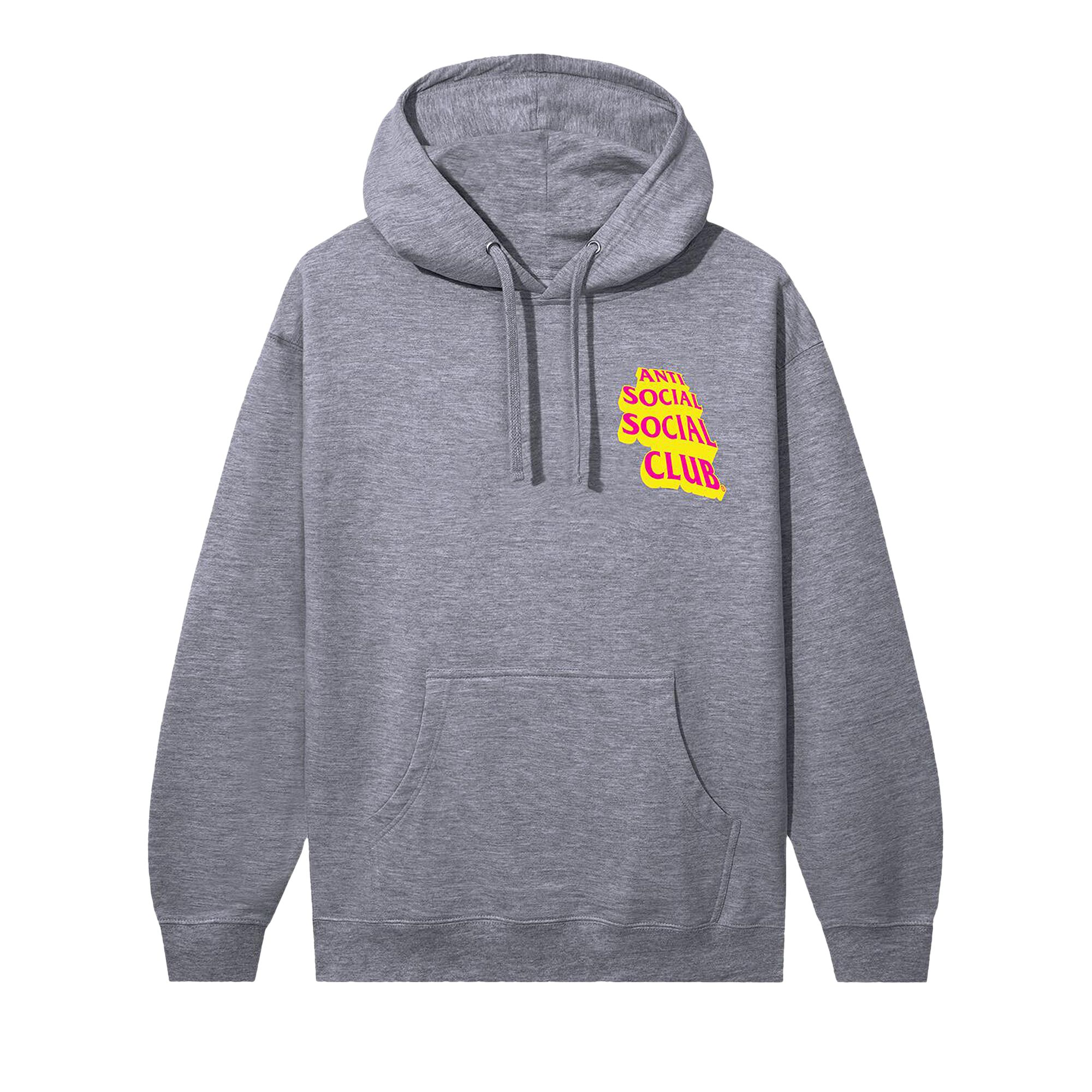 Anti Social Social Club Low Heat Hoodie 'Gunmetal Heather' | Grey | Men's Size M