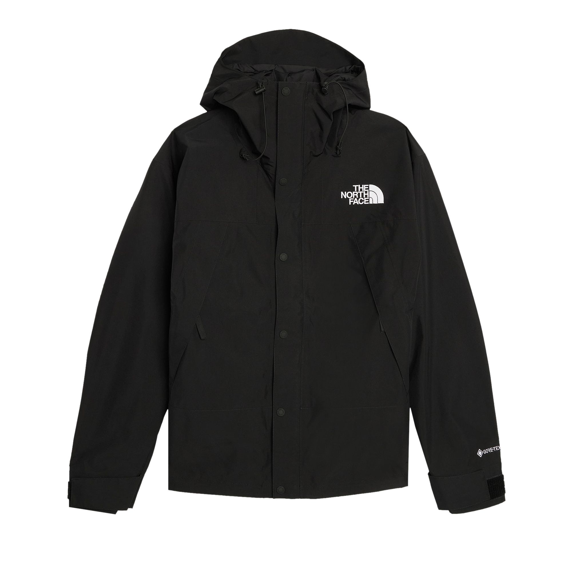 Pre-owned The North Face Gtx Mountain Jacket 'tnf Black/tnf Black'