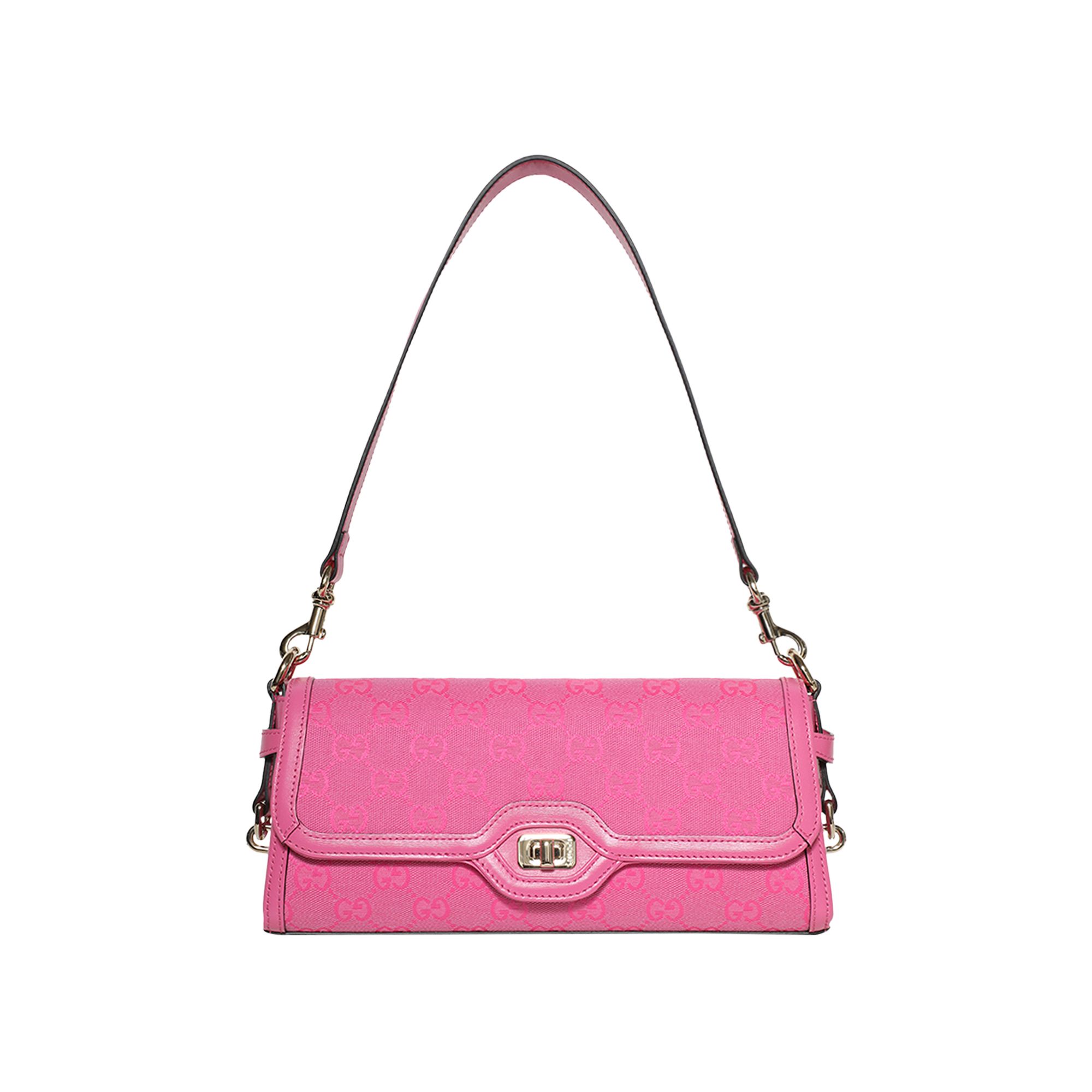 Pre-owned Gucci Luce Small Shoulder Bag 'pink' | Women's Size Onesize