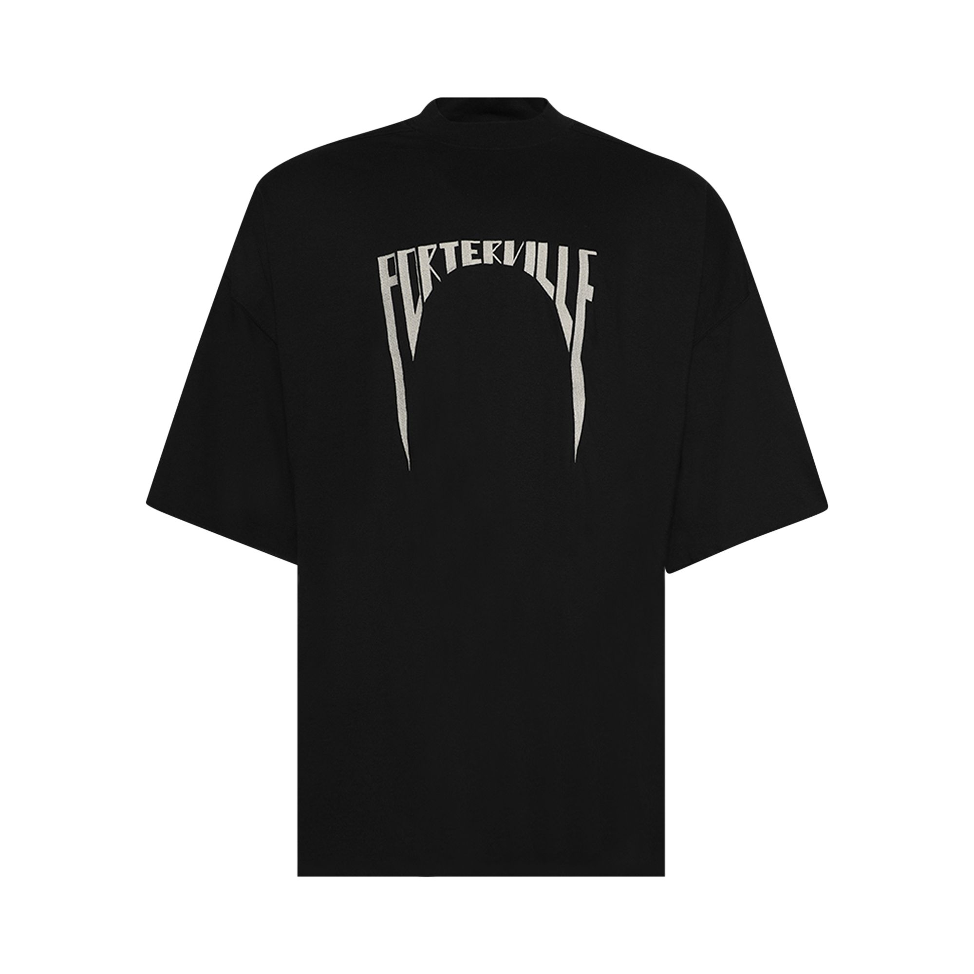Pre-owned Rick Owens Tommy Tee 'black/pearl' | Men's Size Onesize