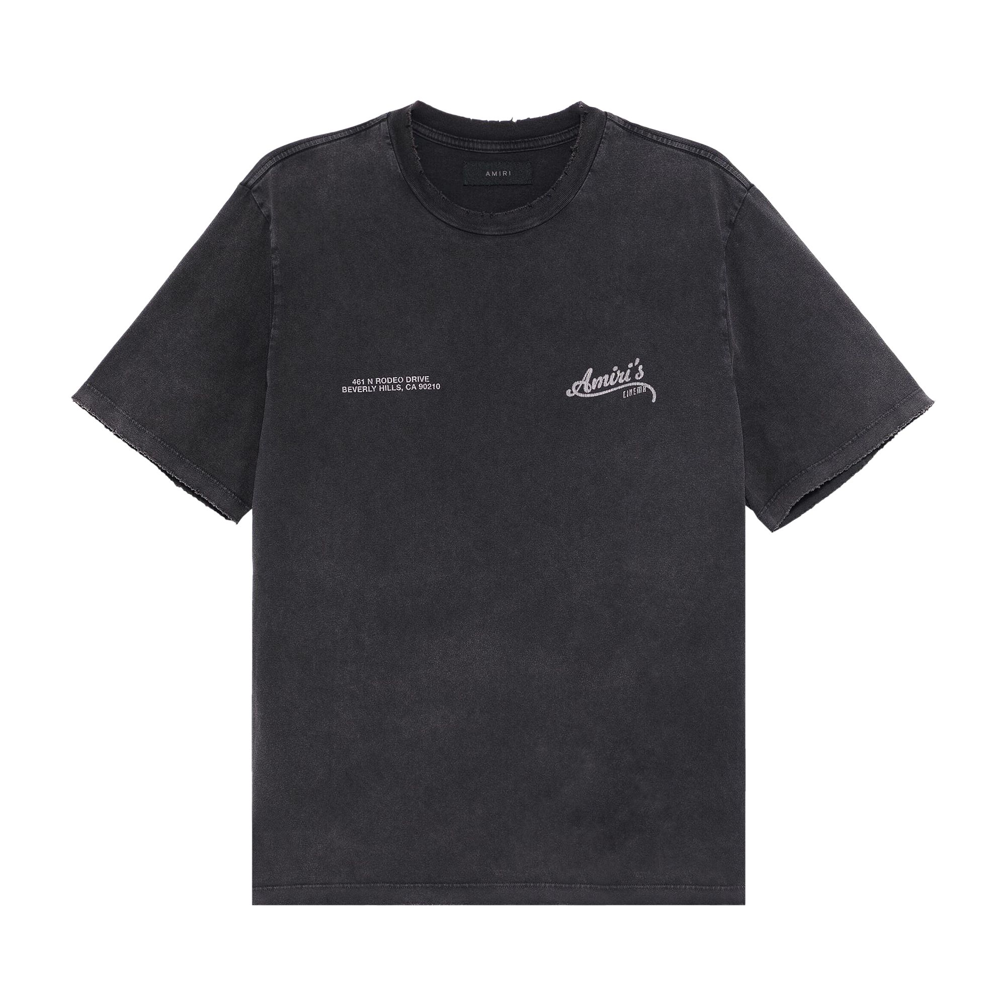 Amiri Cinemas Vintage Tee 'Black' | Men's Size L