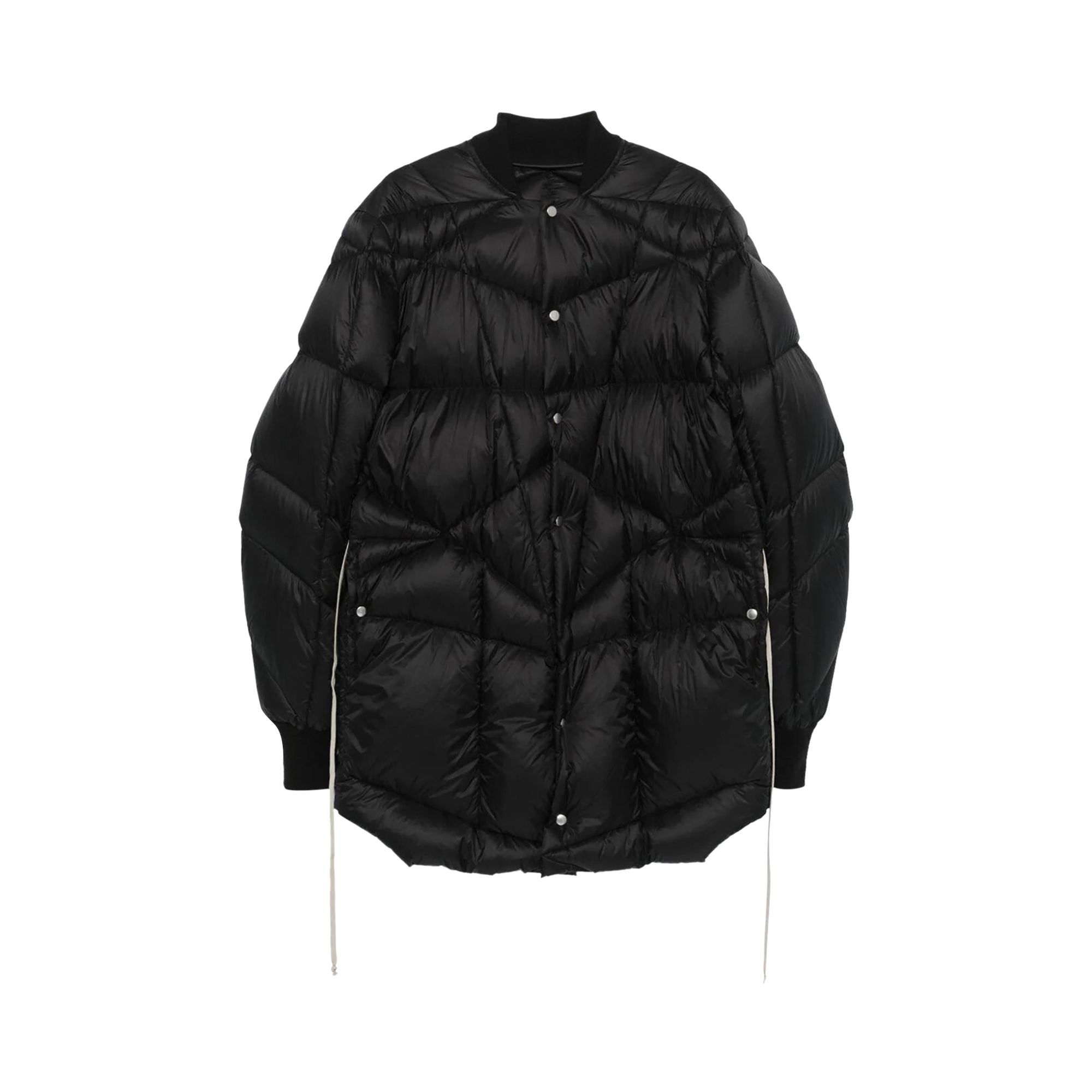 Pre-owned Rick Owens Cappotto Piumino Flight Liner Jacket 'black' | Men's Size 50