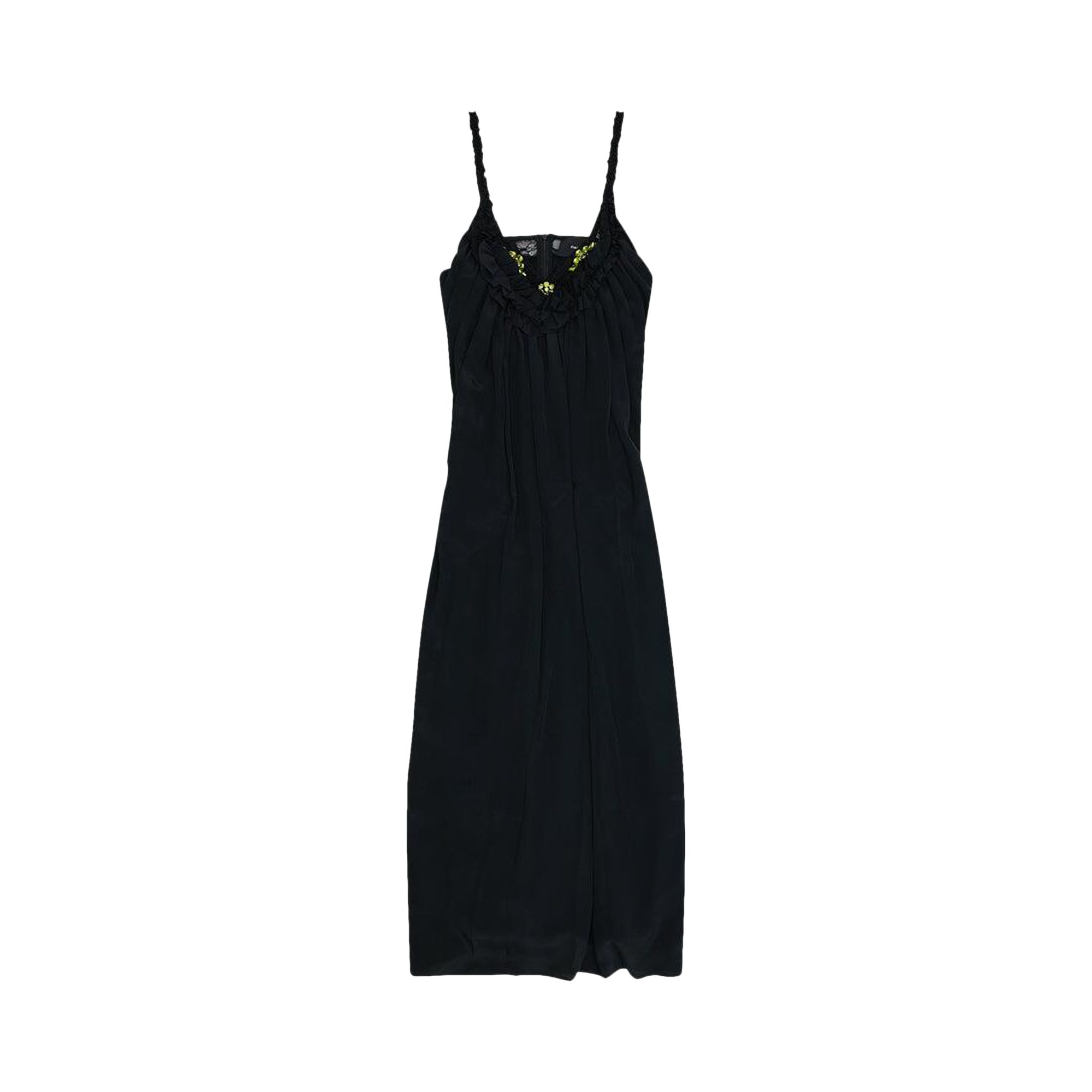 Pre-owned Simone Rocha Integrated Bra Tulip Dress 'black' | Women's Size 6