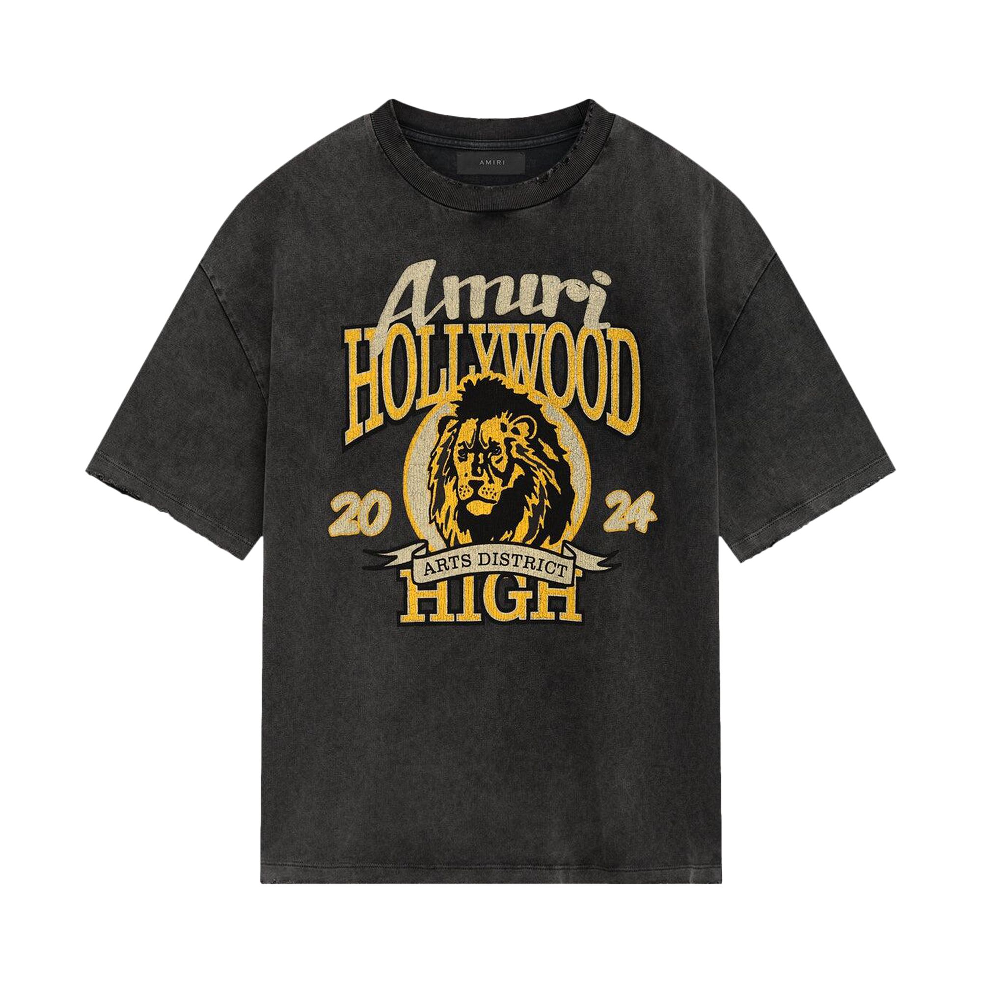 Amiri High Lion Skater Tee 'Black' | Men's Size L