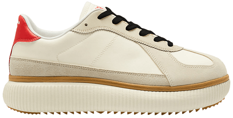 ★Onitsuka Tiger★DELECITY★CREAM/FIERY RED★ Buy Delecity 'Cream Fiery Red' - 1183B874 104 | GOAT