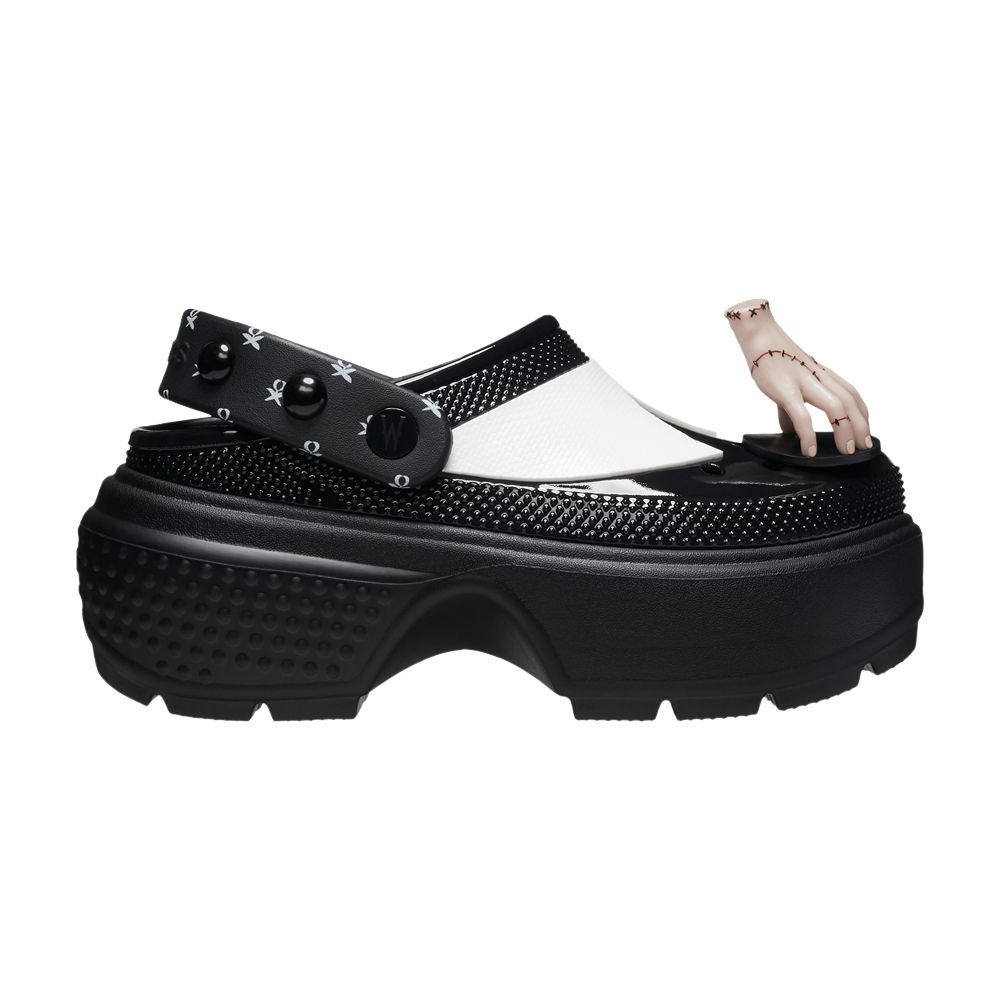 Crocs Wednesday x Stomp Clog 'Wednesday Addams' | Black | Men's Size 9