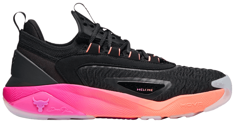 Under Armour Project Rock 7 Black Vivid Magenta
