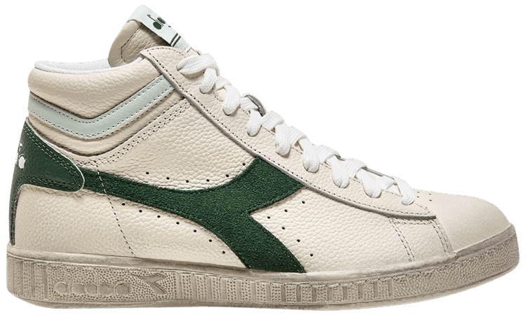 Diadora Game L High Waxed Suede Pop Green Guard
