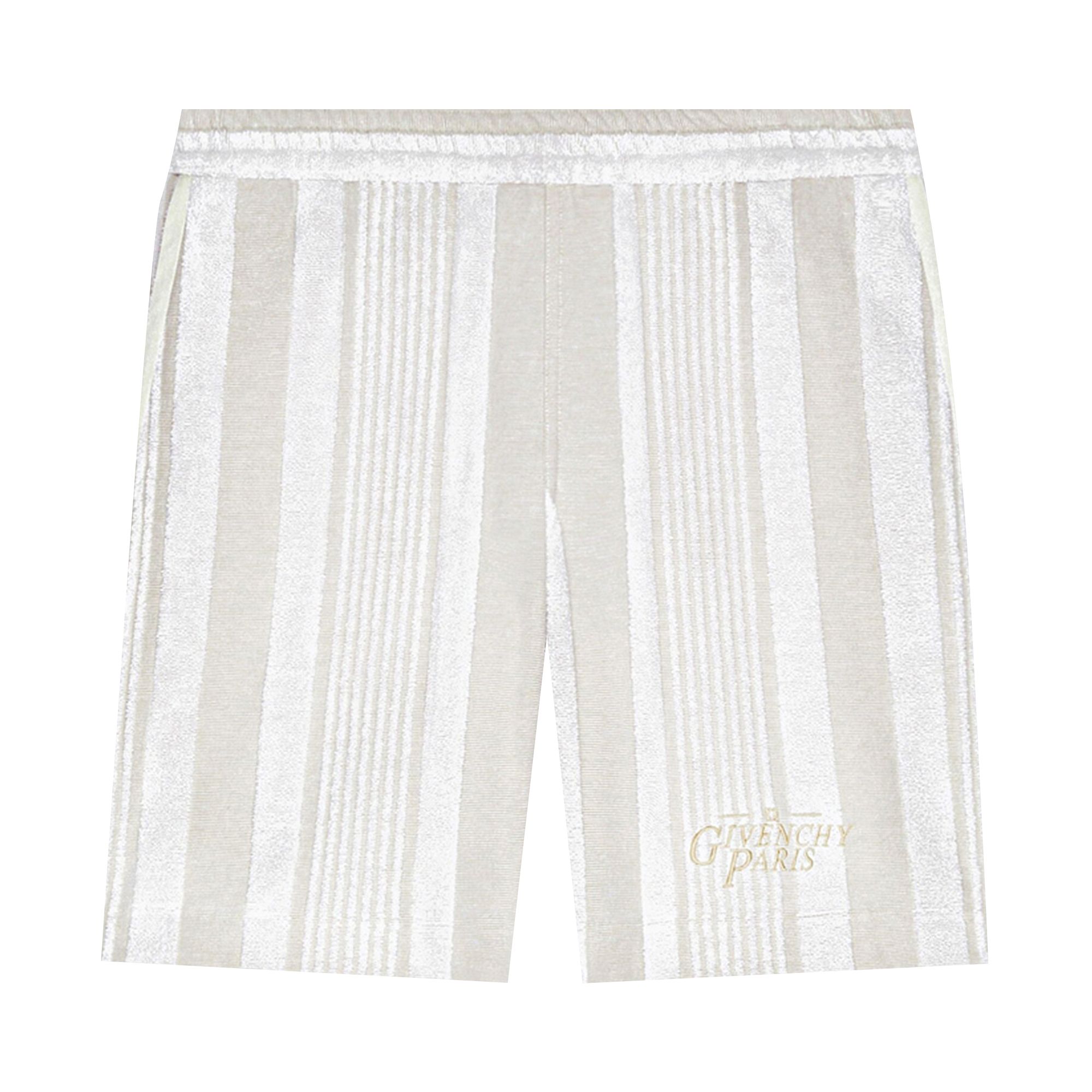 Pre-owned Givenchy Bermuda Shorts 'white/beige' | Men's Size M