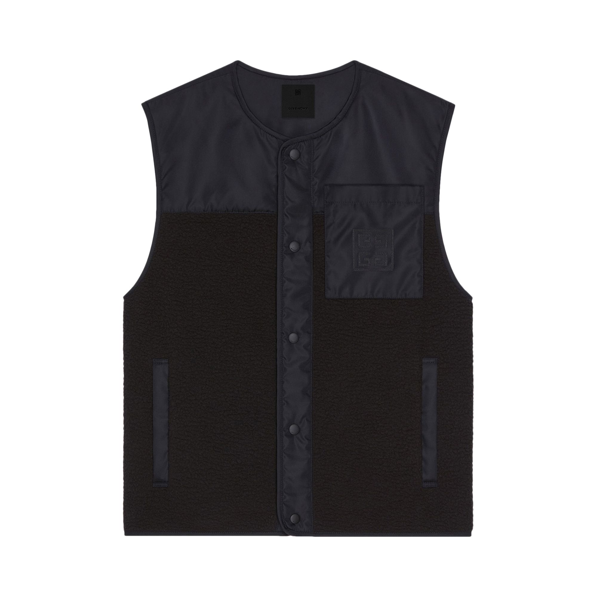 Pre-owned Givenchy 4g Emblem Waistcoat 'black' | Men's Size 52