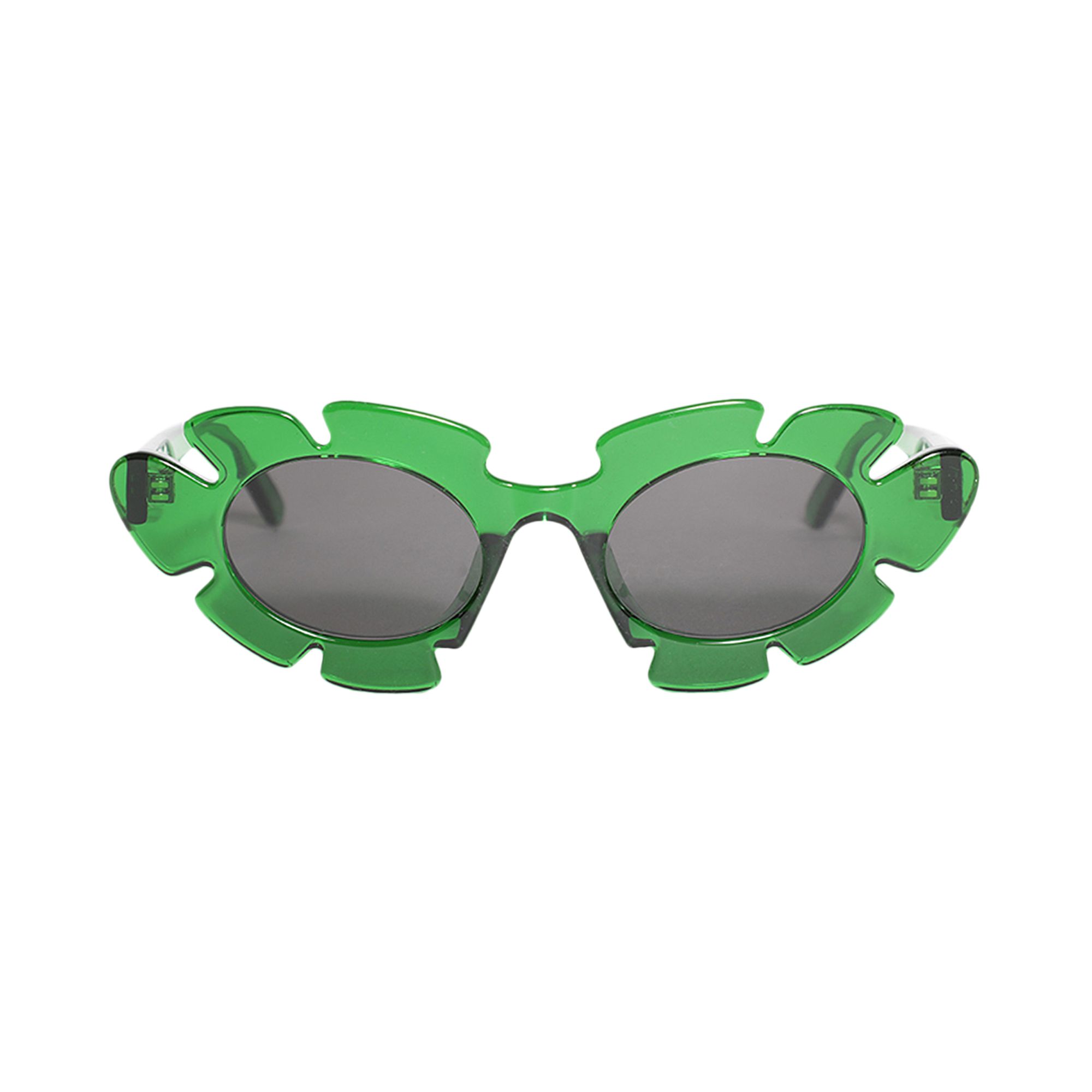 Pre-owned Loewe X Paula's Ibiza Round Sunglasses 'dark Green/smoke'