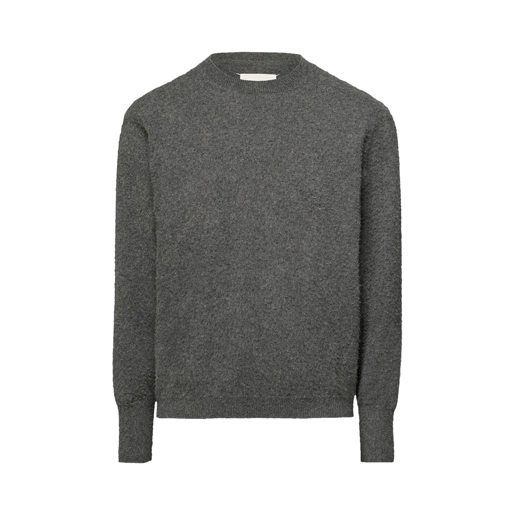 Pre-owned Maison Margiela Knit Sweater 'light Grey' | Men's Size Xxl