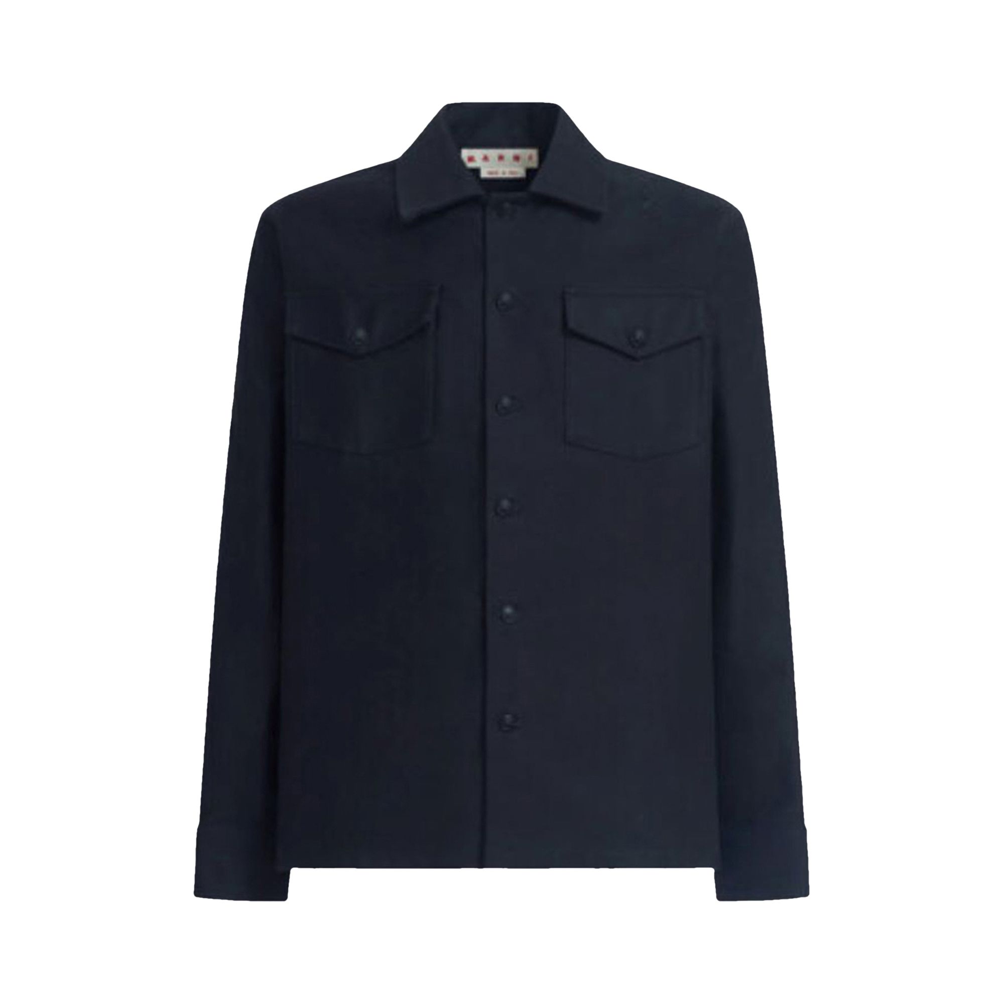 Pre-owned Marni Long-sleeve Shirt 'black' | Men's Size 48