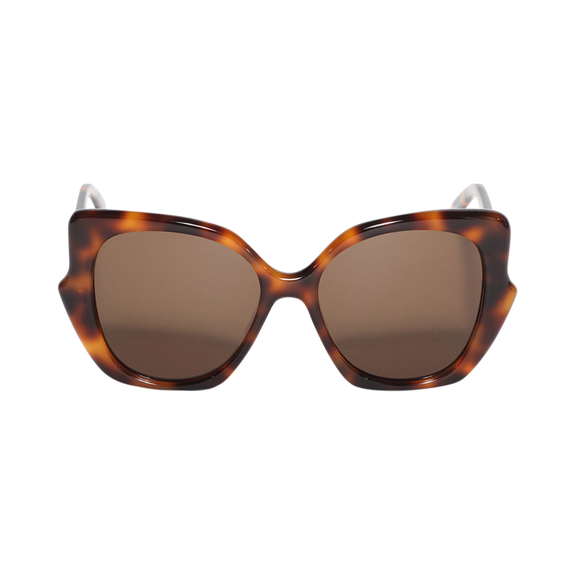 Loewe Butterfly Frame Sunglasses 'Dark Havana/Brown' | Women's Size Onesize