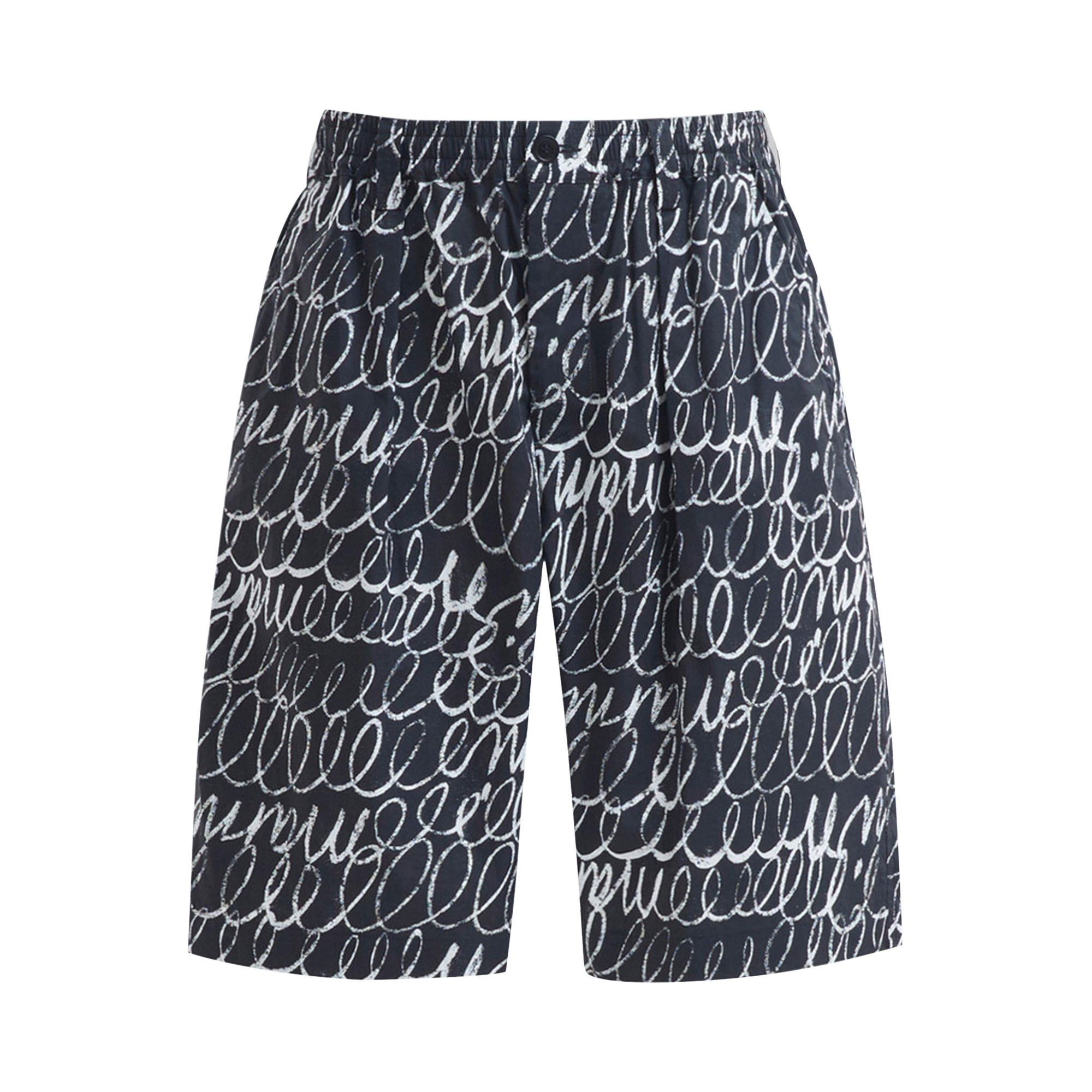Pre-owned Marni Drawstring Bermuda Pants 'black' | Men's Size 52