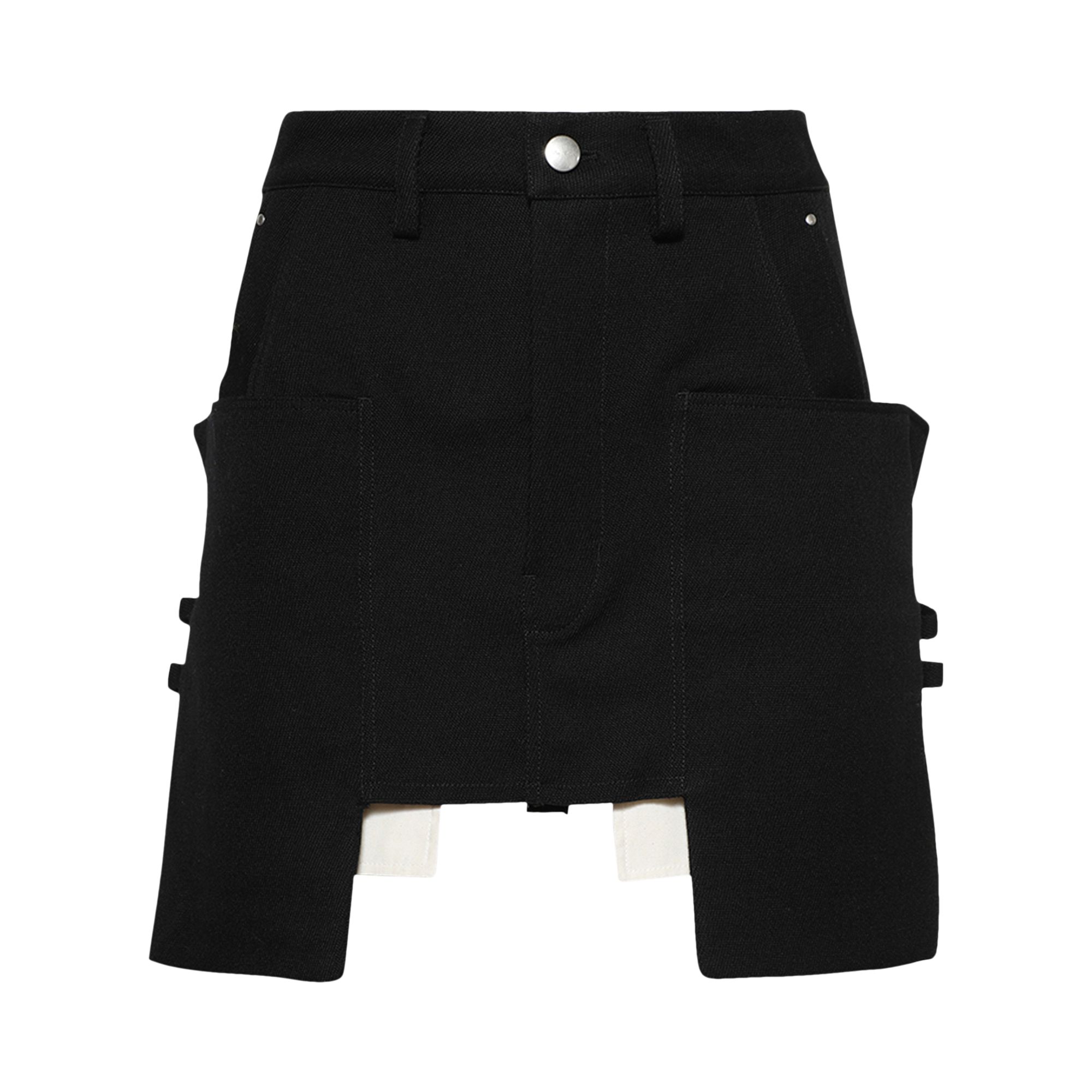 Pre-owned Rick Owens Stefan Mini Skirt 'black' | Women's Size 38