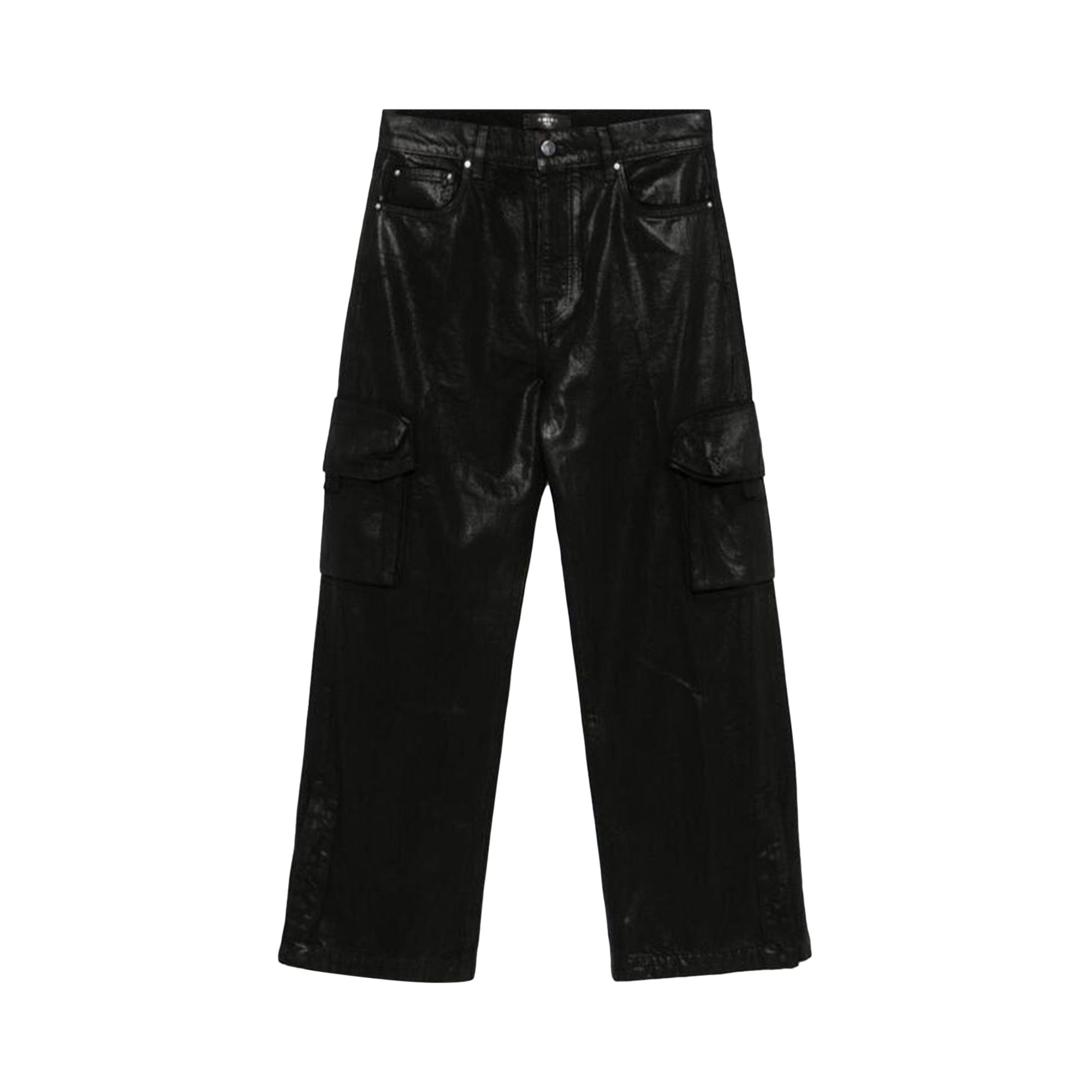 Pre-owned Amiri Wax M65 Baggy Cargo Pants 'black' | Men's Size 34