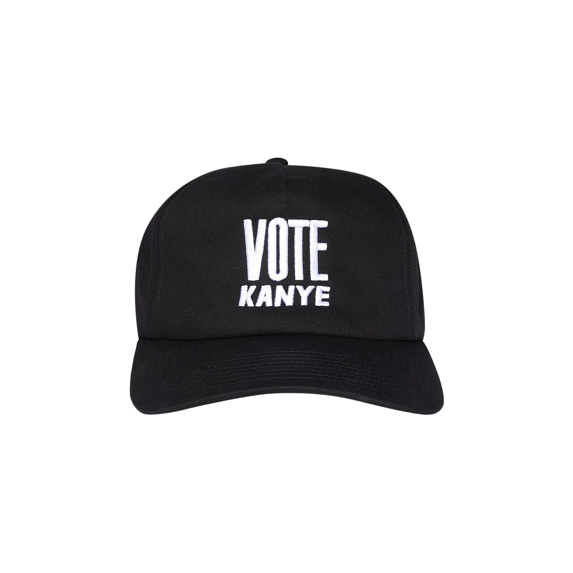 Pre-owned Kanye West Vote Kanye Hat 'black' | Men's Size Onesize