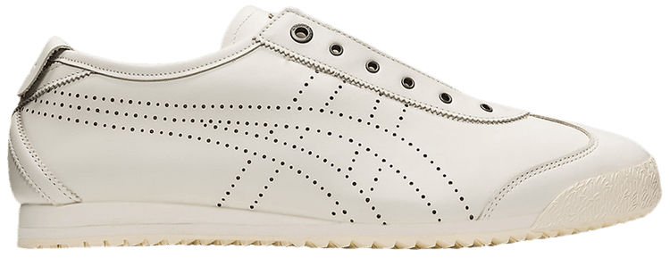 Onitsuka Tiger Mexico 66 SD Slip On Punched Stripes   Cream