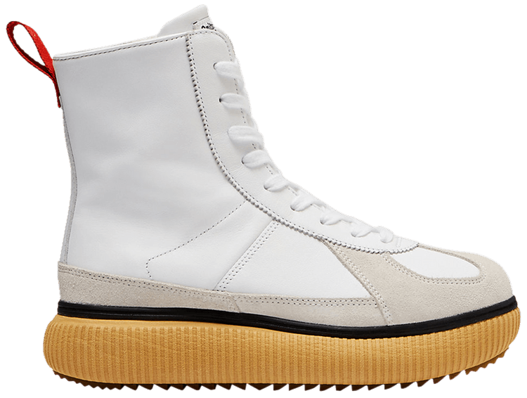 Onitsuka Tiger オニツカタイガー ブーツ DELECITY BOOT WHITE FIERY RED デレシティブーツ 1183C158.100 Buy Onitsuka Tiger Delecity Boot 'White Fiery Red' - 1183C158 100