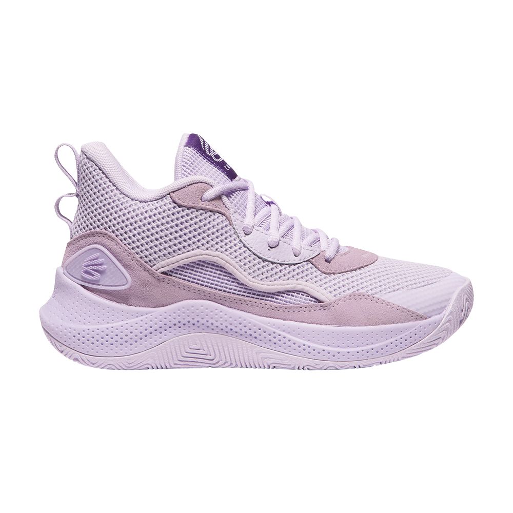 Pre-owned Under Armour Curry 3zer0 24 Gs 'salt Purple' | Kid's Size 4