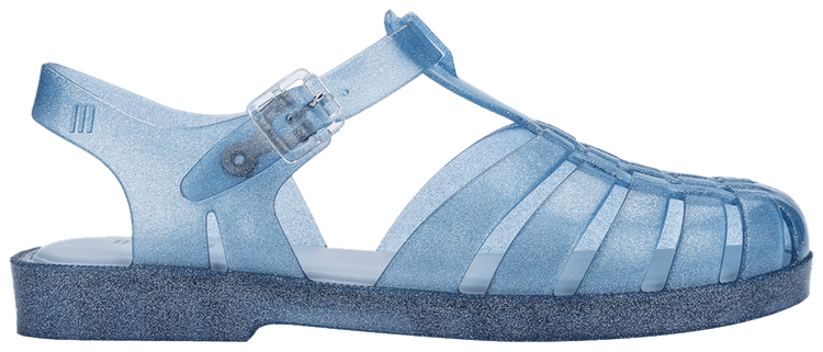 Melissa Wmns Possession Sandal Glitter Blue