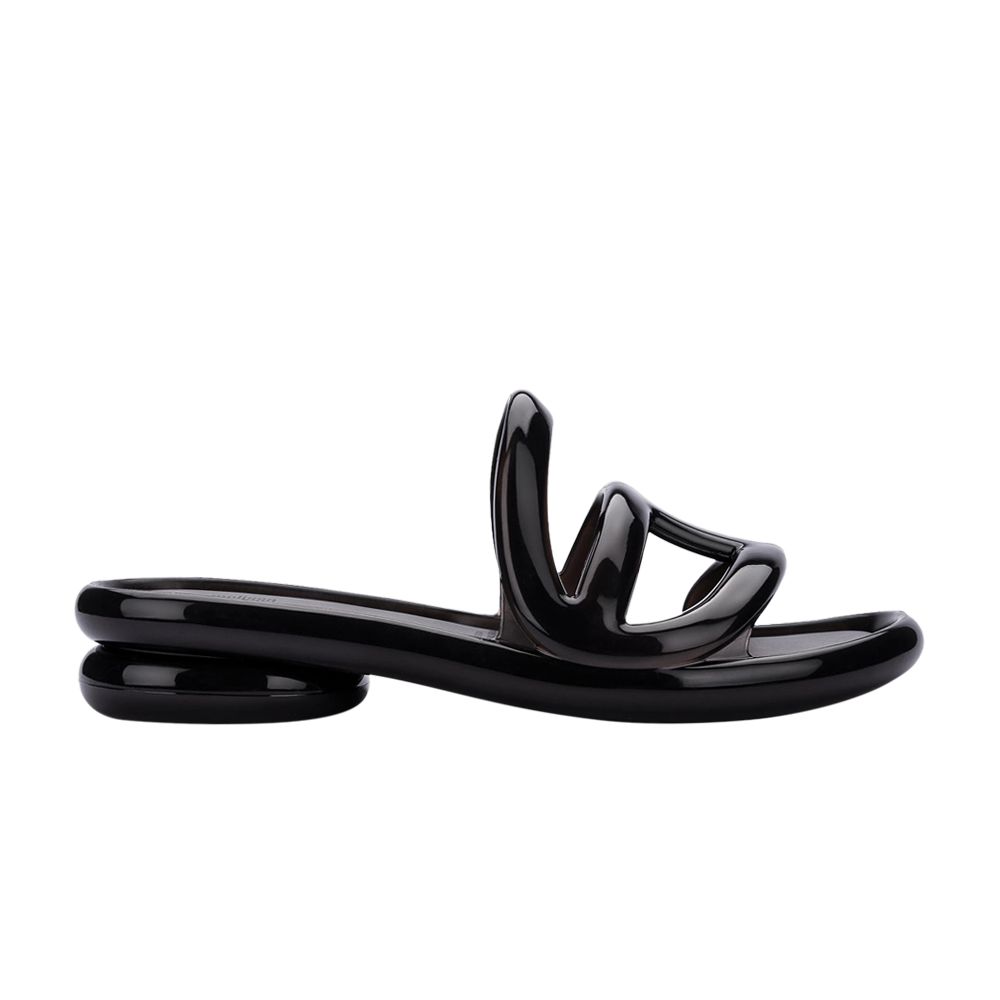 Pre-owned Melissa Telfar X Wmns Jelly Slide 'black'