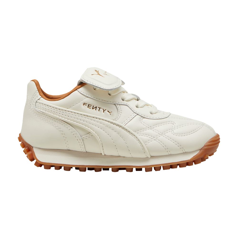 Pre-owned Puma Fenty X Avanti Vl Little Kid 'warm White' | Cream | Kid's Size 3.5