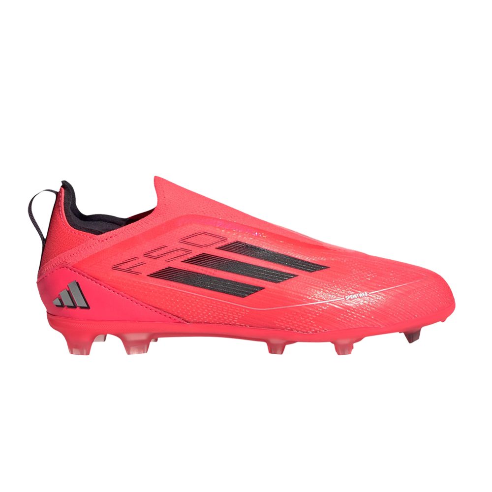 Pre-owned Adidas Originals Adidas Adizero F50 Pro Laceless Fg K 'vivid Horizon Pack' | Pink | Kid's Size 5.5