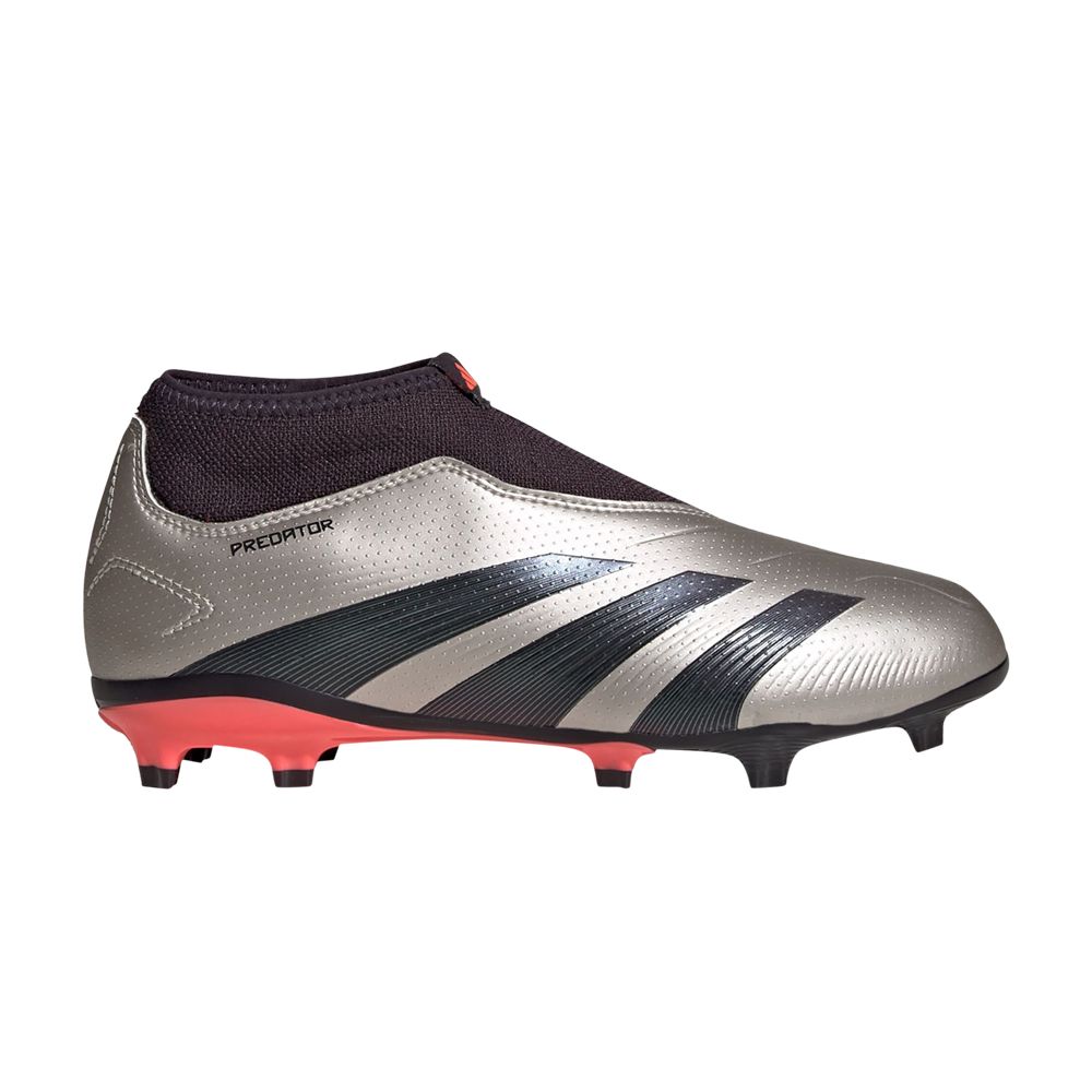 adidas Predator 24 League Laceless FG K 'Vivid Horizon Pack' | Grey | Kid's Size 1